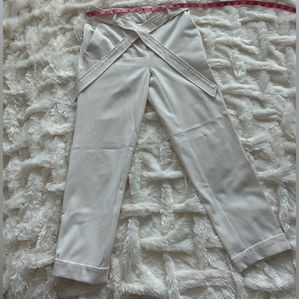 LOFT Cream Trousers